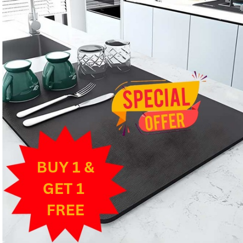 Quick-Drying Kitchen Mat - 💥Buy 1 & Get 1 Free 💥